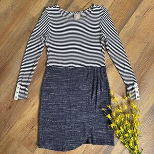 Anthropologie - Dolan Left Coast - Nautical Inspired Knit Dress Sz. S (c)